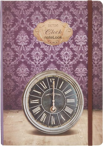 Scrikss Retro Çizgili Defter B5