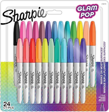 Fine GLAM POP Permanent markör 24lü Bls