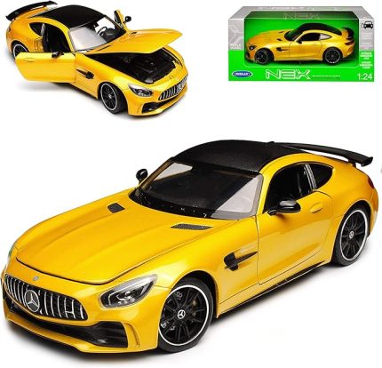 Mercedes-B AMG GT R Coupe Sarı 2014 yılından itibaren 1/24 model araba