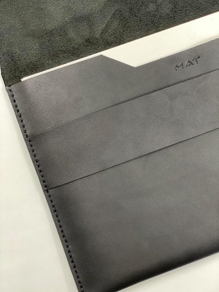 Air/Pro Çanta 13 Inç M1 Ve M2 Uyumlu Hakiki Deri Taşıma Kılıfı (SİYAH)