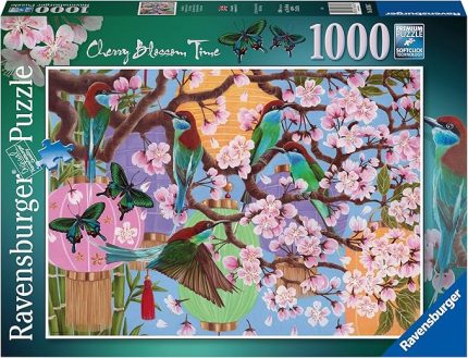 1000p Puzzle Kiraz Çiçekleri, Yapboz