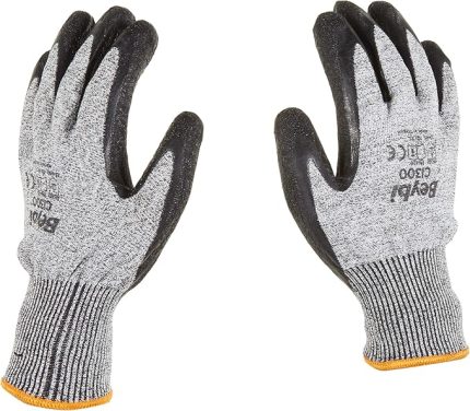 CL300 Lateks Kaplı Kesilmeye Dirençli Eldiven Çift - NO:10