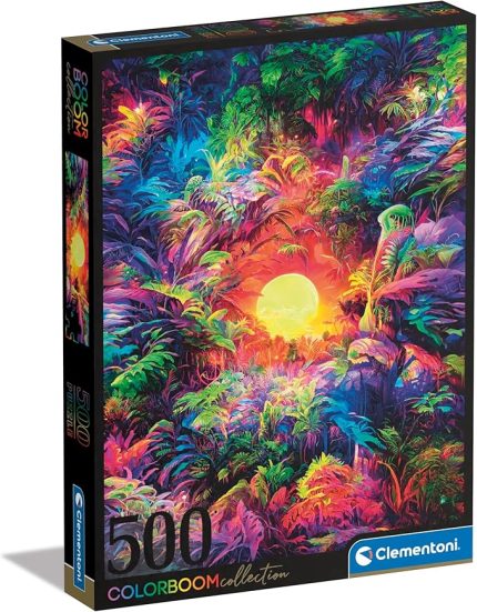 500 el. Color Boom Psychedelic Jungle Sunrise [PUZZLE]