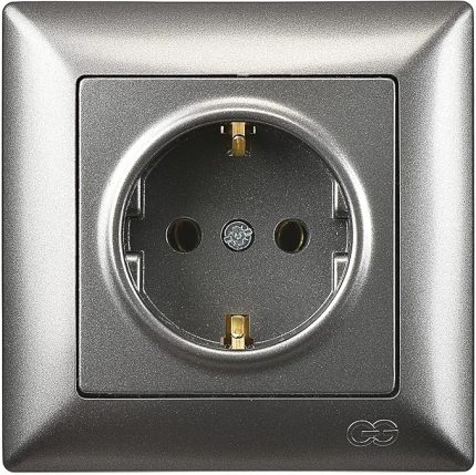 Visage Füme Topraklı Priz