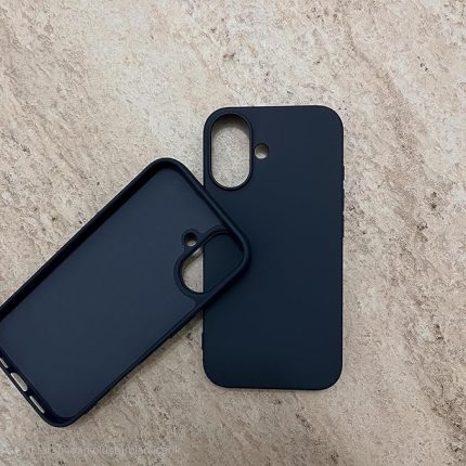 16 Uyumlu Logolu Premium İçi Kadife Lansman Kılıf (Lacivert)