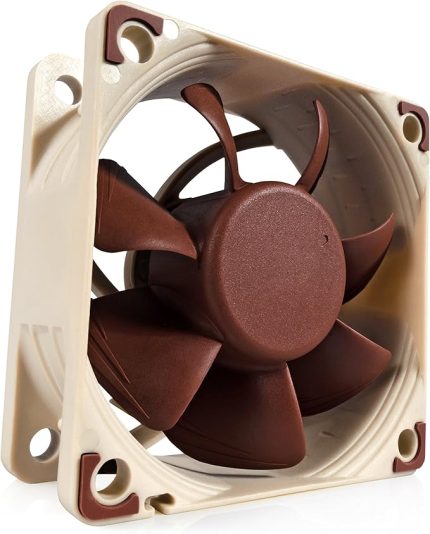 NF-A6x25 PWM, Premium Sessiz Fan, 4-Pin (60 mm, Kahverengi)