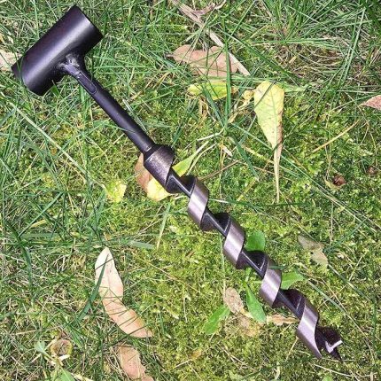 Ayısı® Nordic™ Delme Çapı 22 Mm - Bushcraft İsveç El Burgusu Boyunduruk İsveç Ocağı Outdoor Kamp Ekipmanı
