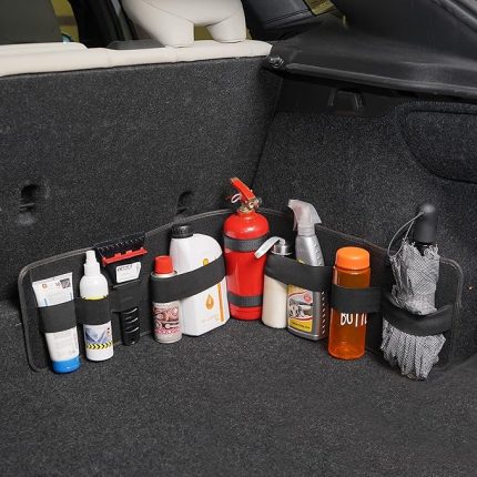 Araba Bagaj Organizeri Portatif Fonksiyonel Bagaja Yapışabilen Çok Amaçlı Bagaj Düzenleyici Çanta Oto Araç Bagaj Düzenleyici