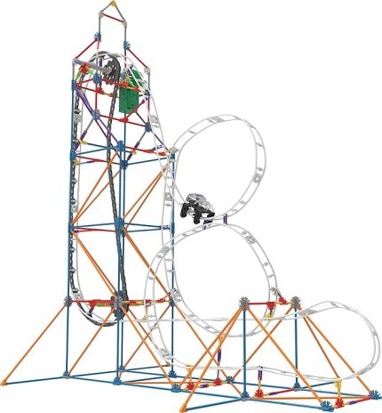 51455 Looping Light-Up Roller Coaster Model Yapım Seti (Motorlu)