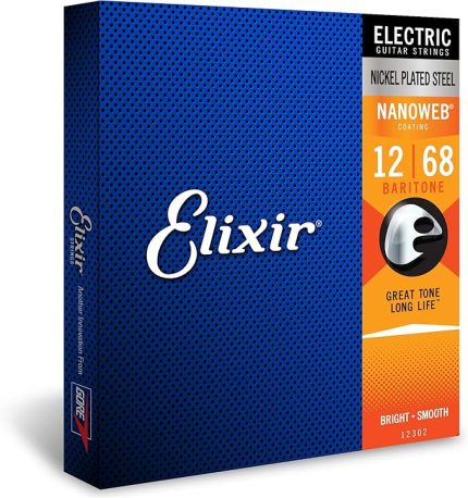 012-068 Baritone NanoWeb Elektro Gitar Teli (12302)