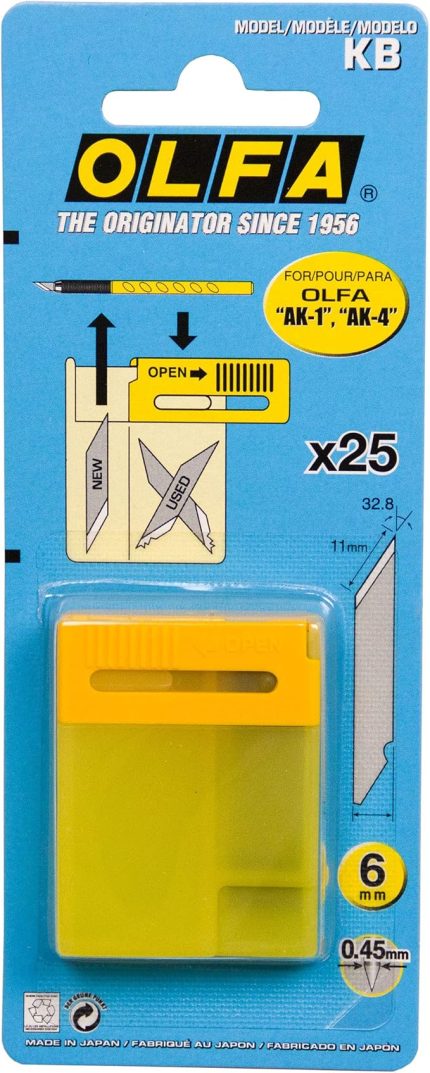 KB Kretuar Yedek Bıçağı 25'li Paket