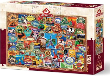 Puzzle Dünya Gezgini 1500 Parça Puzzle