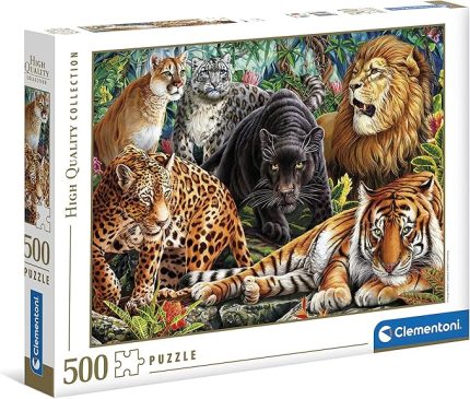 - 35126-500 Parça Collection Yetişkin Puzzle - Wild Cats
