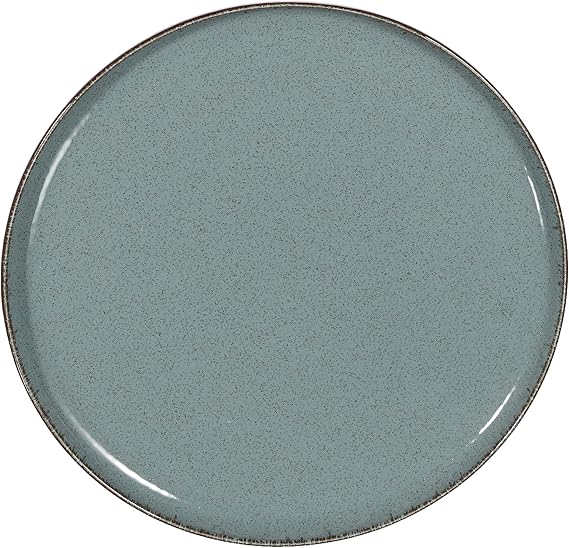 Porselen Moderna 12 Parça 4 Kişilik Yemek Takımı Mavi - Görsel 5