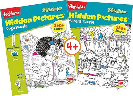 Hidden Pictures Macera Puzzle (Çift Kitap)