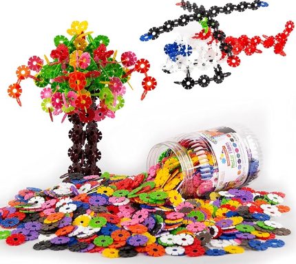 Master Masterflakes Eğitici Kilitli Diskler Stem Eğitimi Uyumlu 10 Renk 300 Parça Yapı Oyuncak Seti 3 Yaş ve Üzeri İçin STEM ve Robotik Kodlama Blokları