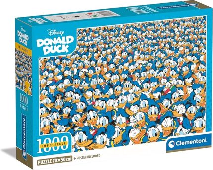 1000 Parça Impossible Puzzle Donald Duck (Compact Box)