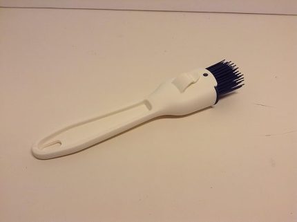 Silikon Fırça Yumurta ve Hamur Fırçası Beyaz