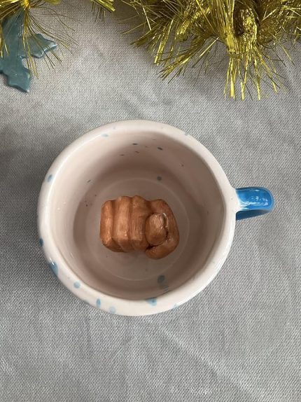 Kupa, El Yapımı Seramik Kupa, Düğün, Doğum Günü, Bebek Mevlidi, Ev Açılışı Hediyesi