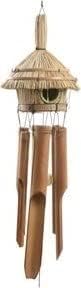 Kuş Yuvalı Bambu Dekoratif Rüzgar Çanı