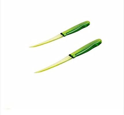 Meyve Bıçağı Kristal 2'li Vitamin Tutar Plastik Meyve Bıçağı