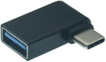 C 3.1 To Usb 3.0 Şarj 90 Dirsek Köşe Çevirici Dönüştürücü Adaptör