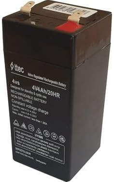 AKÜ 4 VOLT 4 AMPER DİK (45 X 45 X 100 MM)