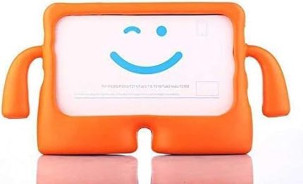 APPLE 11 inç iPad (A16) / iPad Air 10.9 inç/iPad 10.Nesil 10.9 Wi-Fi Çocuklar İçin Kılıf Ağır Hizmet Darbeye Dayanıklı Kılıf Çocuklara Dayanıklı Koruyucu Çocuk Kılıfı Standlı Turuncu