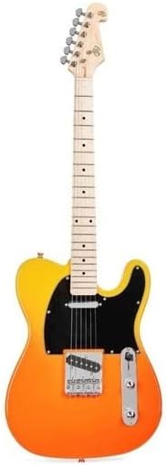 SEM2 Elektro Gitar (Burning Fire)