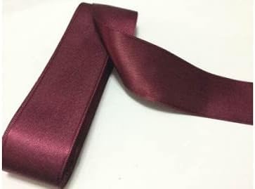 Marifetlerim - Bordo Saten Kurdele 1 cm 10 Metre 1 Adet