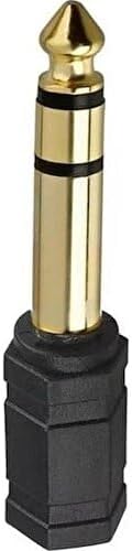 amfi giriş çevirici stereo amfi giriş çevirici 3.5 mm dişi 6.35 mm erkek çevirici kulaklık jack piyano çevirici