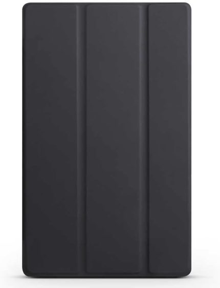 M10 TB-X306F Gen.2 Kılıf Arkası Transparan Standlı Katlanabilir Tablet Kılıf Siyah