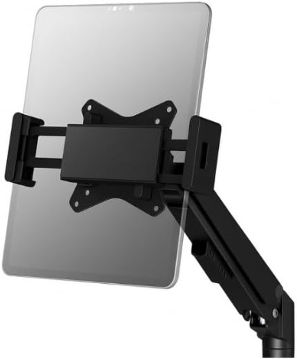 ve Akıllı Telefon Uyumlu VESA Destekli Tutucu Parça | 4.7” – 15” Cihazlarla Uyumlu Siyah