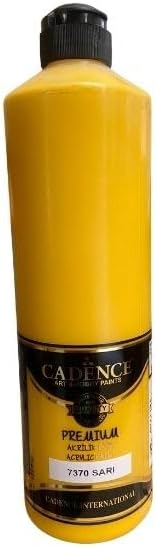 Akrilik Boya 500ML 7370 Sarı Ahşap Boyası