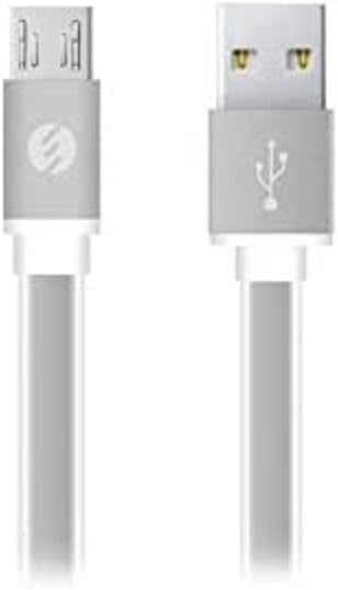 SW-C501 0.2m 2A Usb to Micro Usb Beyaz Şarj Kablosu