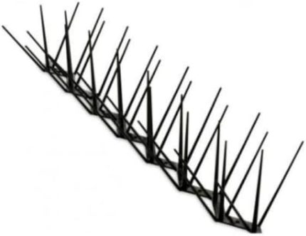 Konmaz Diken 15 Metre Polikarbon Tel 50 cm 30 Adet Siyah