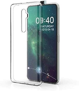 Oppo Reno 2Z Uyumlu Kamera Korumalı Darbe Önleyici Ultra Slim TPU Şeffaf Silikon Kılıf (Şeffaf, Oppo Reno 2Z) - Görsel 4