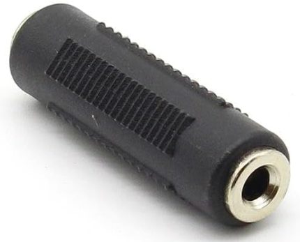 9042 3.5mm Dişi Dişi Aux Kulaklık Mikrofon Kablo Birleştririci Çevirici Dönüştürücü Adaptör