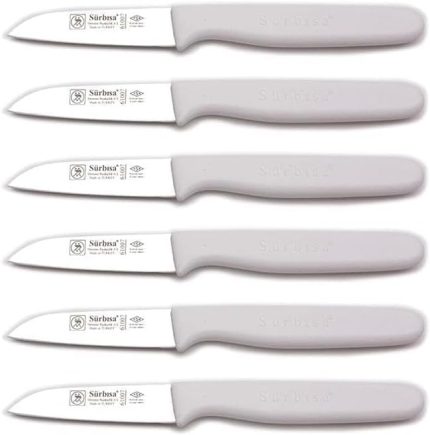 61007 Meyve Bıçağı Seti 11 Renk Alternatifli (Beyaz)