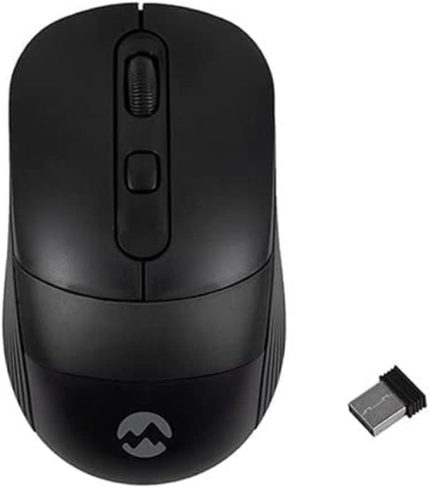 SM-18 Usb Siyah 2.4Ghz Optik Kablosuz Mouse
