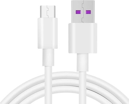 Type-C 5A Hızlı Şarj ve Data USB Kablosu - 100 cm Beyaz AL2713