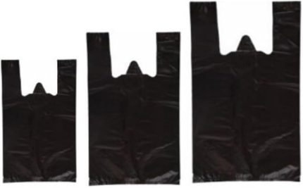 Kalın Poşet 3'lü Set (KÜÇÜK, ORTA, BÜYÜK)3 Kg Market Manav Poşeti Hışır Atlet Poşet Çöp Poşeti