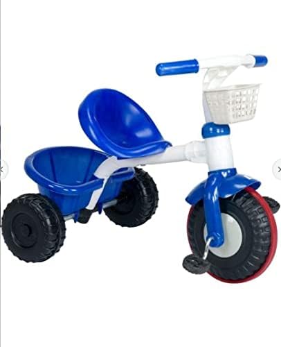 Ticaret 3 Tekerlekli Sepetli Çocuk Bisikleti süper bsk (Lacivert)