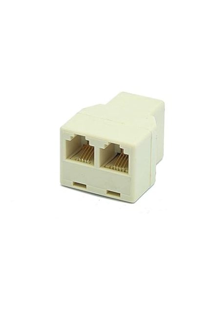 Rj11 çoklayıcı 2 port telefon çoklayıcı 2 li hat çoklayıcı telefon hat çoğaltıcı