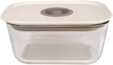 FİKA CLIK DİKDÖRTGEN SAKLAMA KABI 470ML BEJ