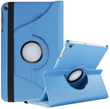 Galaxy Tab S5E T720 T725 T727 ile uyumlu Kılıf 360 Dönebilen Standlı Case Mavi
