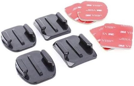 Kamera 2 Düz 2 Oval Yapışkanlı Aparat