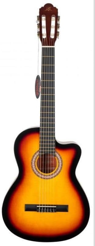 LC 3900 CSB/Cutaway Klasik Gitar - Sunburst Renk - Görsel 2