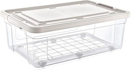 Şeffaf Plastik Saklama Kabı, (35 LİTRE)