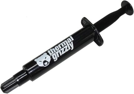 Grizzly - Hydronaut - Isı iletken macun, yüksek performanslı yağ, kapsamlı soğutma sistemleri ve su soğutucu, tüm CPU ve GPU soğutucular için (7,8 gram / 3 ml)